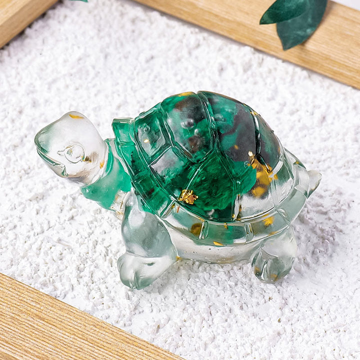 Buddha Stones Różne Kamień Cytryn Zielony Awenturyn Ametyst Miniaturowy Żółw Dobrobyt Dekoracja Domu