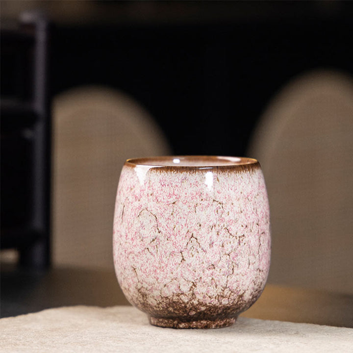 Buddha Stones ręcznie robione małe chińskie Jianzhan Kiln Change Ceramic Tea Cup Kung Fu Tea Cup 150ml