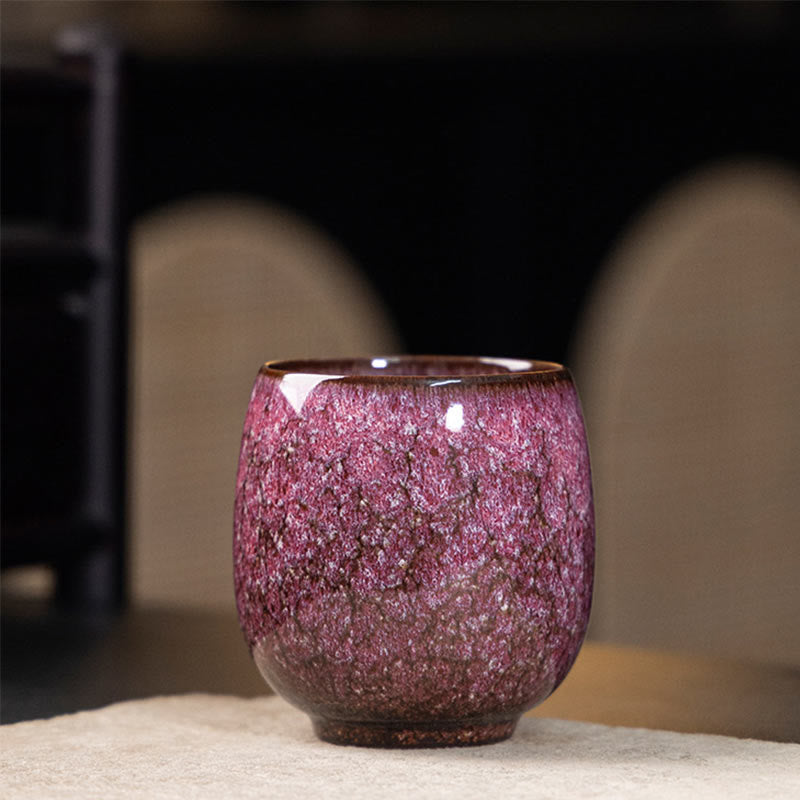 Buddha Stones ręcznie robione małe chińskie Jianzhan Kiln Change Ceramic Tea Cup Kung Fu Tea Cup 150ml