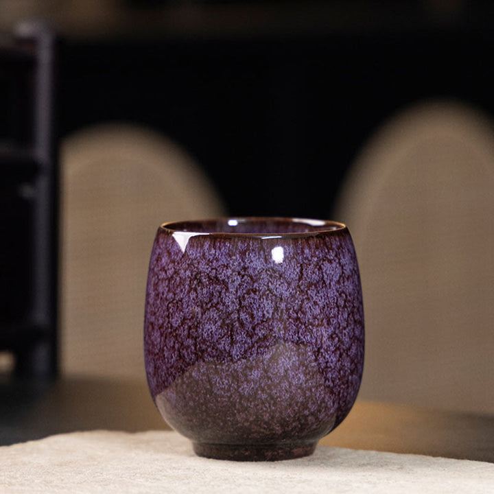Buddha Stones ręcznie robione małe chińskie Jianzhan Kiln Change Ceramic Tea Cup Kung Fu Tea Cup 150ml