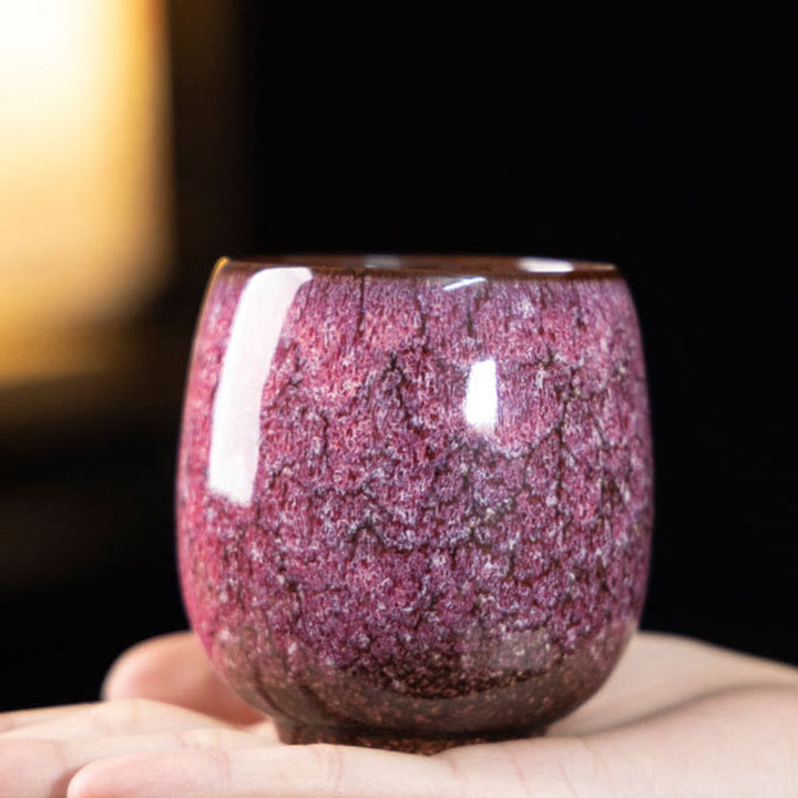 Buddha Stones ręcznie robione małe chińskie Jianzhan Kiln Change Ceramic Tea Cup Kung Fu Tea Cup 150ml