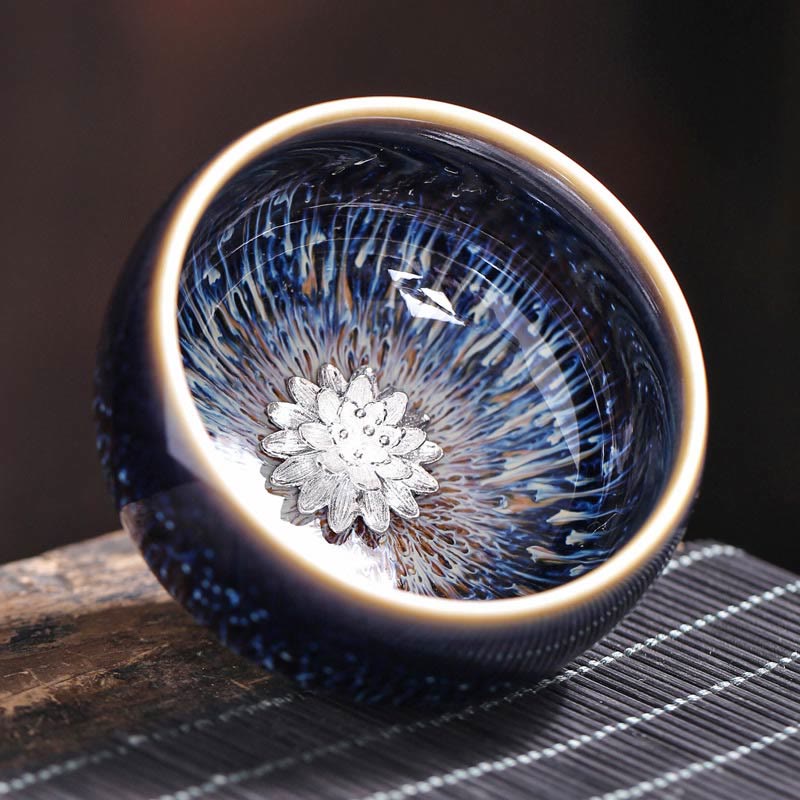 Buddha Stones ręcznie robione chińskie Jianzhan Koi Fish Lotus Dragon Phoenix 12 chińskich zodiaków Ceramiczny kubek do herbaty Kung Fu 70ml