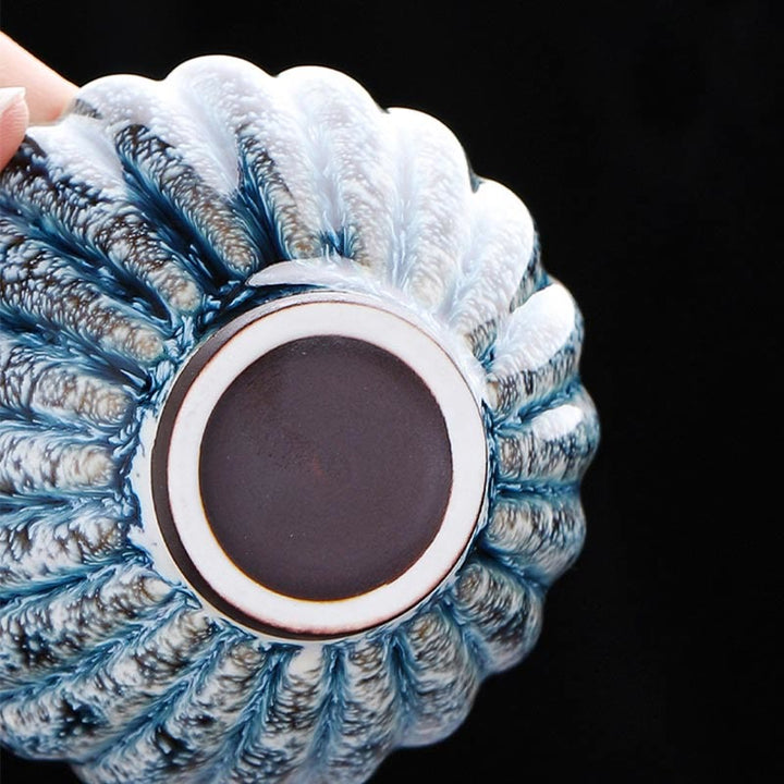 Buddha Stones ręcznie robione małe chińskie ceramiczne filiżanki do herbaty Jianzhan Lotus Kung Fu 80ml