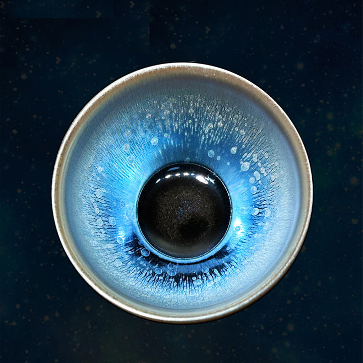 Buddha Stones ręcznie chińskie Jianzhan krople oleju plamy wzór ceramiczny kubek do herbaty Tenmoku Kung Fu kubek do herbaty 150 ml - image 4