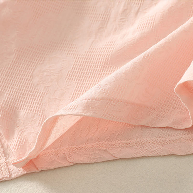 Buddha Stones Lato Jednolity Kolor Bez Rękawów Damska Bawełniana Lniana Kamizelka Kamizelka