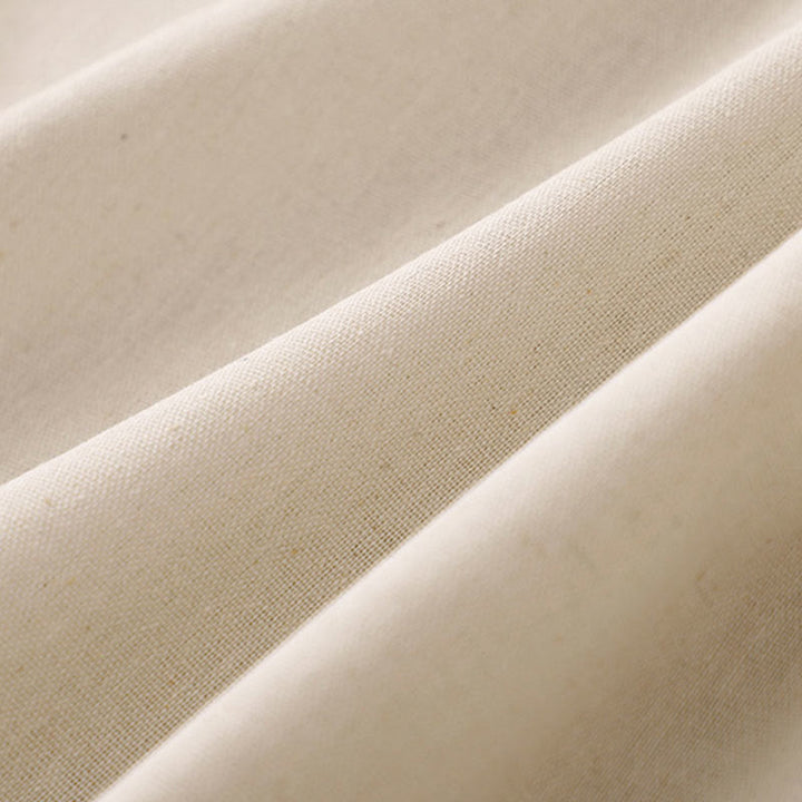 Buddha Stones Letnia damska kamizelka bez rękawów z kwadratowym kołnierzykiem z bawełny i lnu - image 6