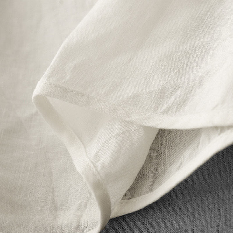 Buddha Stones Letnia Gładka Regulowana Pasek Projekt Damska Bawełniana Lniana Kamizelka Kamizelka - image 11