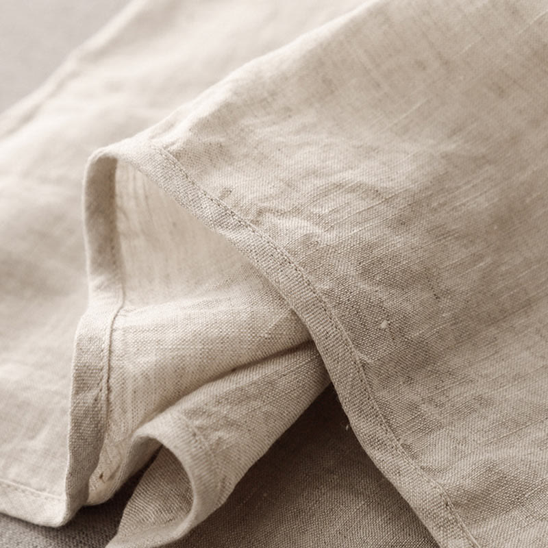 Buddha Stones Letnia Gładka Regulowana Pasek Projekt Damska Bawełniana Lniana Kamizelka Kamizelka - image 6