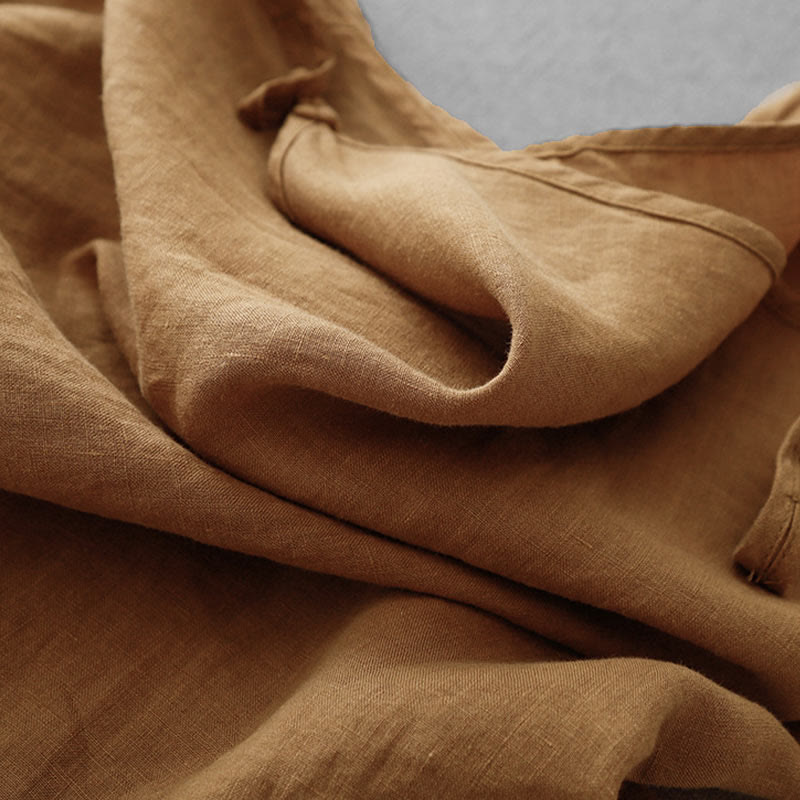 Buddha Stones Letnia Gładka Regulowana Pasek Projekt Damska Bawełniana Lniana Kamizelka Kamizelka - image 24