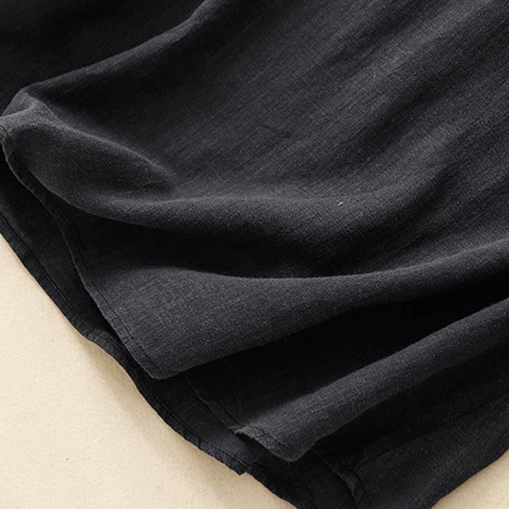 Buddha Stones wiosenna, patchworkowa, prosta, bezrękawa kamizelka damska z bawełny - image 9