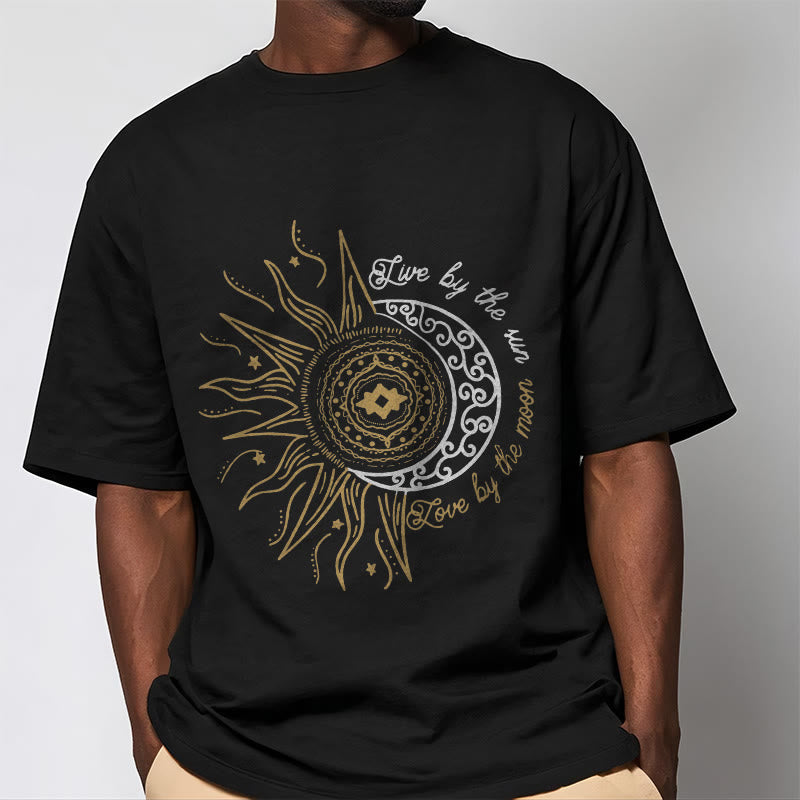Buddha Stones Słońcem Miłość Księżycem Koszulka T-shirt - image 1