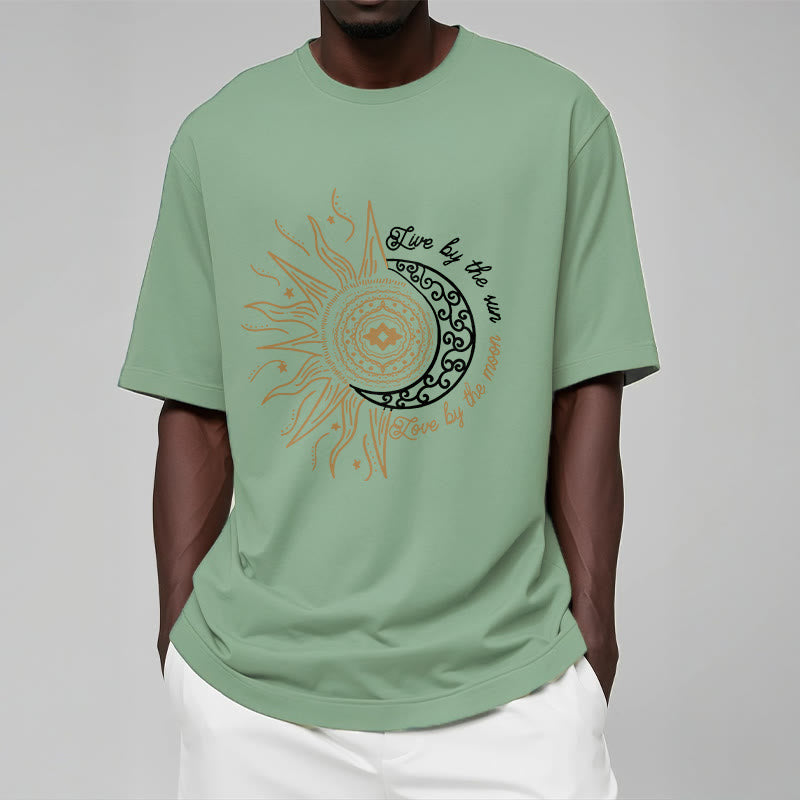 Buddha Stones Słońcem Miłość Księżycem Koszulka T-shirt - image 15