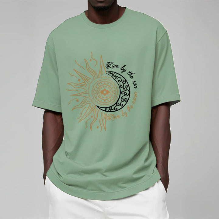 Buddha Stones Słońcem Miłość Księżycem Koszulka T-shirt - image 15