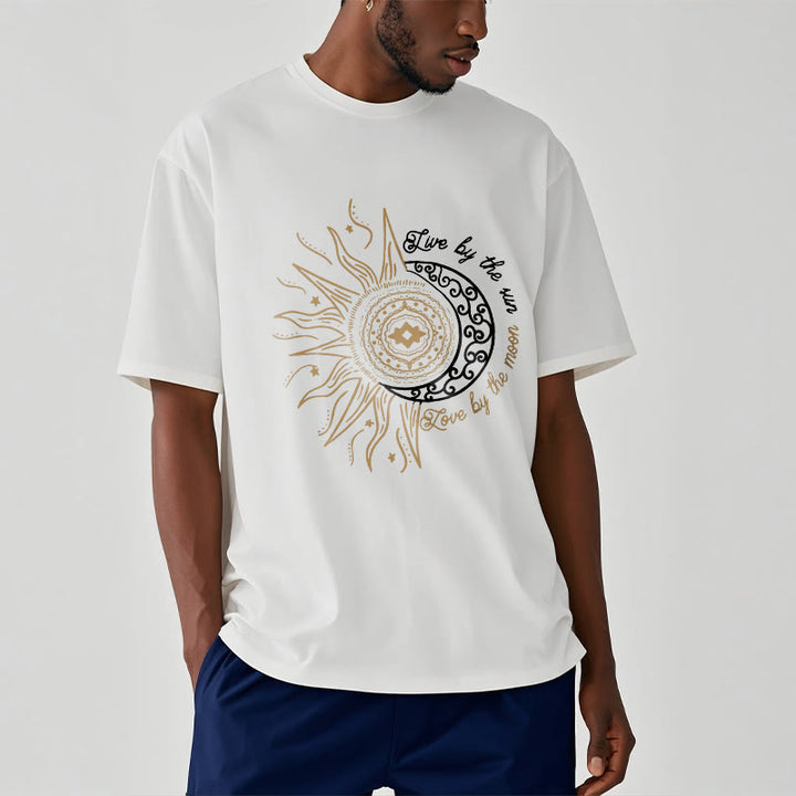 Buddha Stones Słońcem Miłość Księżycem Koszulka T-shirt - image 7
