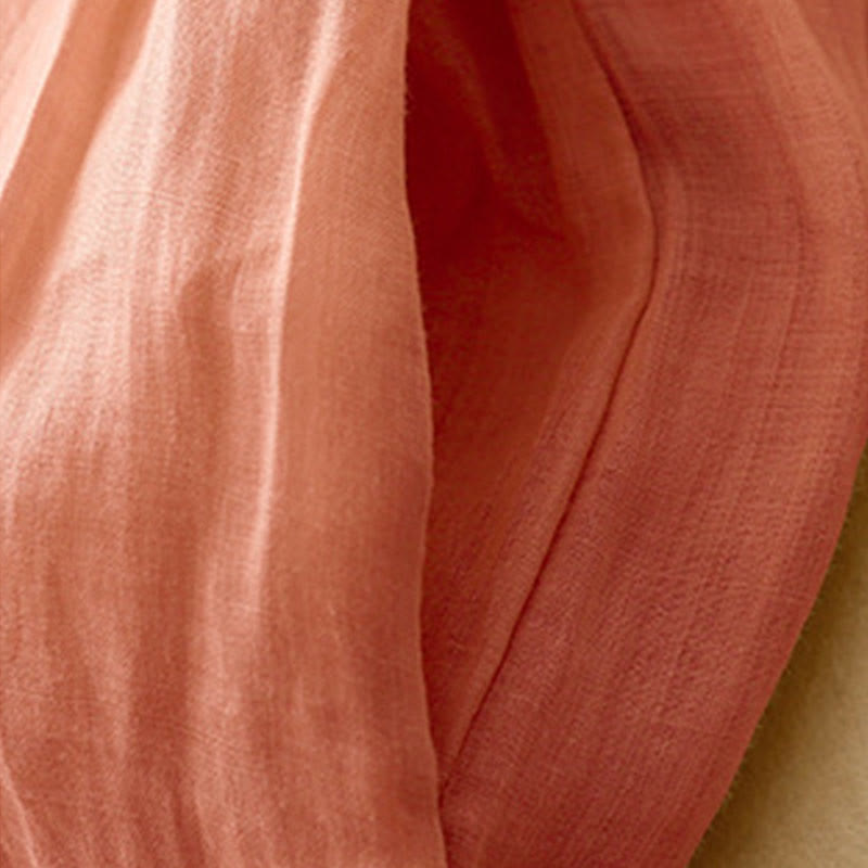 Buddha Stones Geometryczne Haftowane Elastyczna Talia Damskie Spodnie Bawełniane Lniane Szerokie Nogawki Z Kieszeniami - image 3