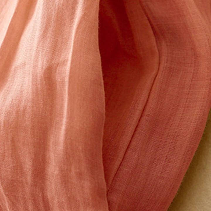 Buddha Stones Geometryczne Haftowane Elastyczna Talia Damskie Spodnie Bawełniane Lniane Szerokie Nogawki Z Kieszeniami - image 3