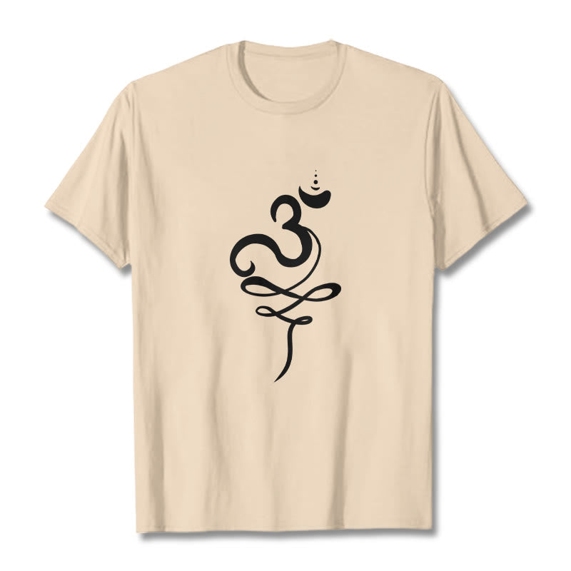 T-shirt z motywem sanskrytu z Buddha Stones - For - 2XL - image 9