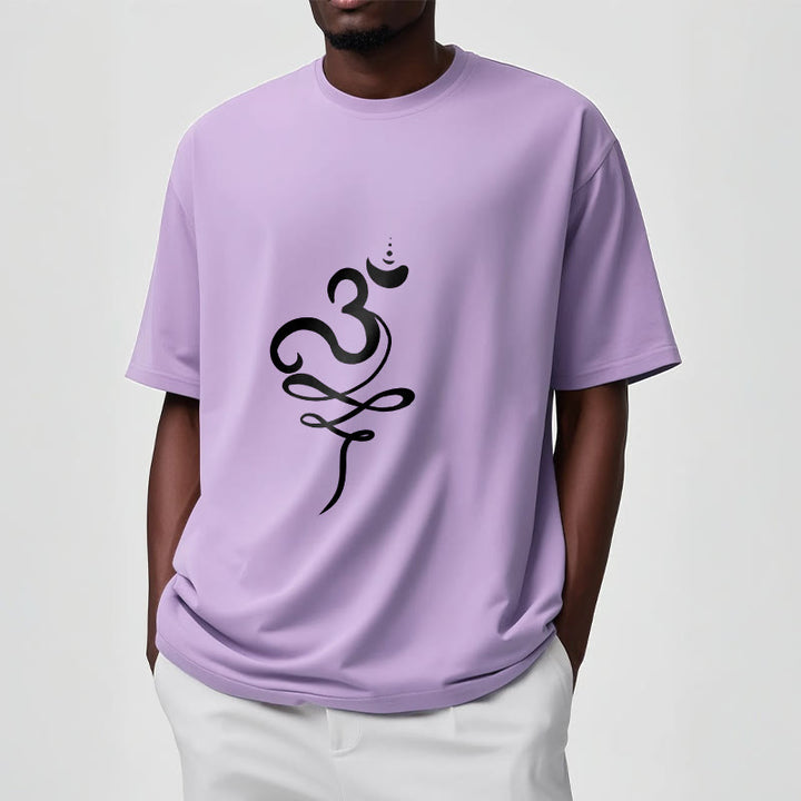 T-shirt z motywem sanskrytu z Buddha Stones - image 18