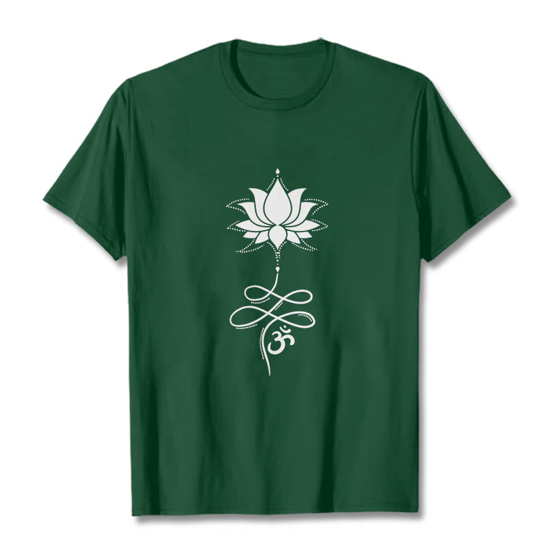 Buddha Stones Lotus OM Sanskryt - ForestGreen - 2XL - image 11