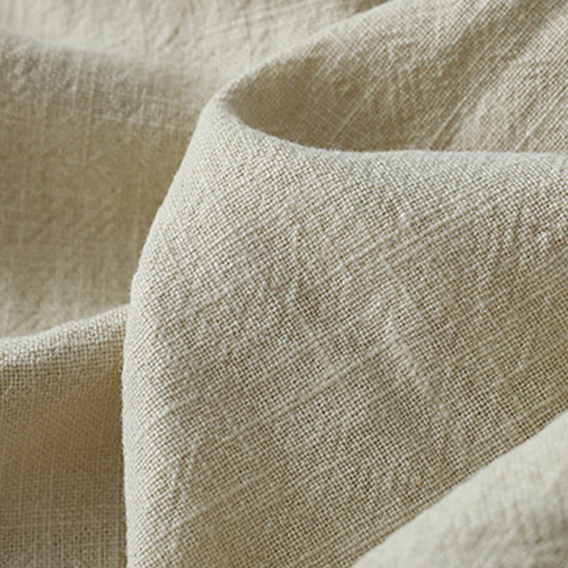 Buddha Stones Luźne, proste, luźne, 7-8 długości, damskie, szerokie nogawki, poliestrowe, z kieszeniami - image 6