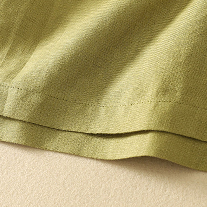 Koszulka damska z krótkim rękawem i dekoltem w serek z Buddha Stones, letnia, swobodna, prosta, bawełniana - image 3