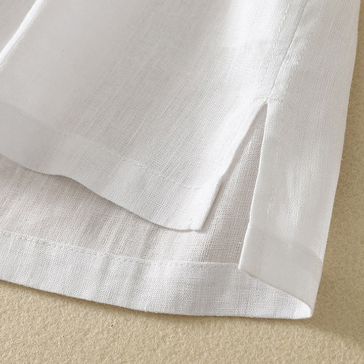 Koszulka damska z krótkim rękawem i dekoltem w serek z Buddha Stones, letnia, swobodna, prosta, bawełniana - image 14