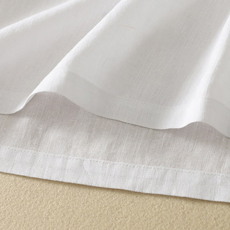 Koszulka damska z krótkim rękawem i dekoltem w serek z Buddha Stones, letnia, swobodna, prosta, bawełniana - image 19