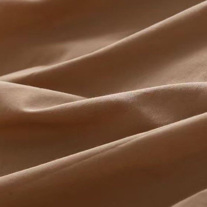 Koszula damska z haftowanym wzorem kwiatowym Buddha Stones Casual z okrągłym dekoltem i krótkim rękawem, wykonana z bawełny i lnu - image 3