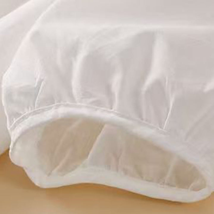 Koszula damska z haftowanym wzorem kwiatowym Buddha Stones Casual z okrągłym dekoltem i krótkim rękawem, wykonana z bawełny i lnu - image 10