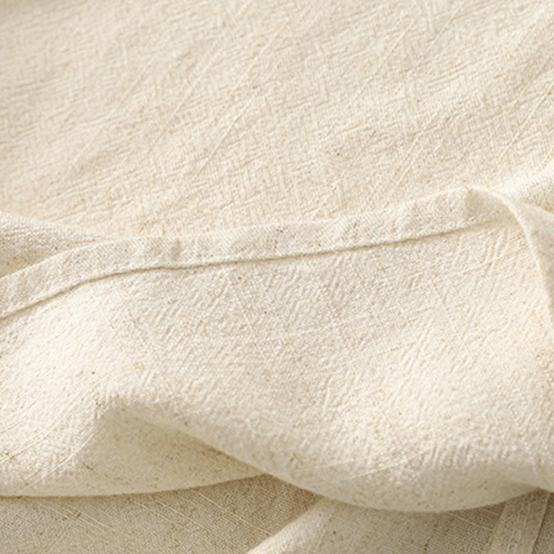 Buddha Stones Casual Szycie Kolor Ręcznie Robione Guziki Projekt Midi Sukienka Poliester Bez Rękawów Sukienka Z Kieszeniami - image 13