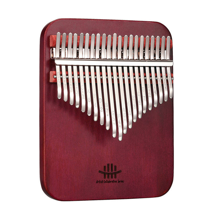 Kamienne Buddha Stones Kalimba 21 klawiszy Pianino kciukowe Peltogyne Drewniane przenośne pianino palcowe