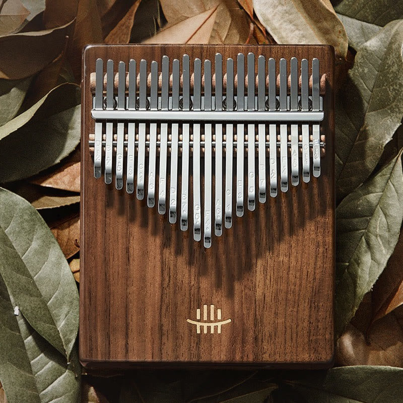 Buddha Stones 21 Klawiszy Kalimba Pianino Kciukowe Orzech Przenośne Pianino Palcowe