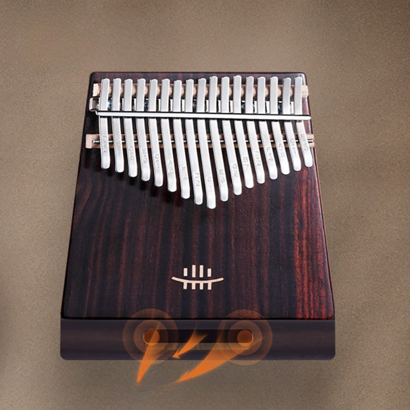 Buddha Stones 21 Klawiszy Kalimba Pianino Kciukowe Orzech Przenośne Pianino Palcowe