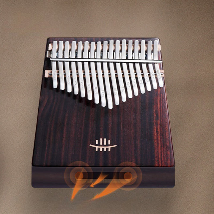 Buddha Stones 21 Klawiszy Kalimba Pianino Kciukowe Orzech Przenośne Pianino Palcowe