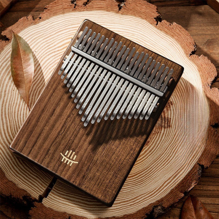 Buddha Stones 21 Klawiszy Kalimba Pianino Kciukowe Orzech Przenośne Pianino Palcowe