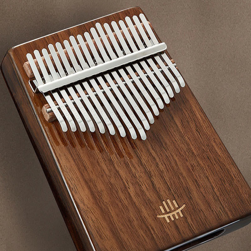 Buddha Stones 21 Klawiszy Kalimba Pianino Kciukowe Orzech Przenośne Pianino Palcowe