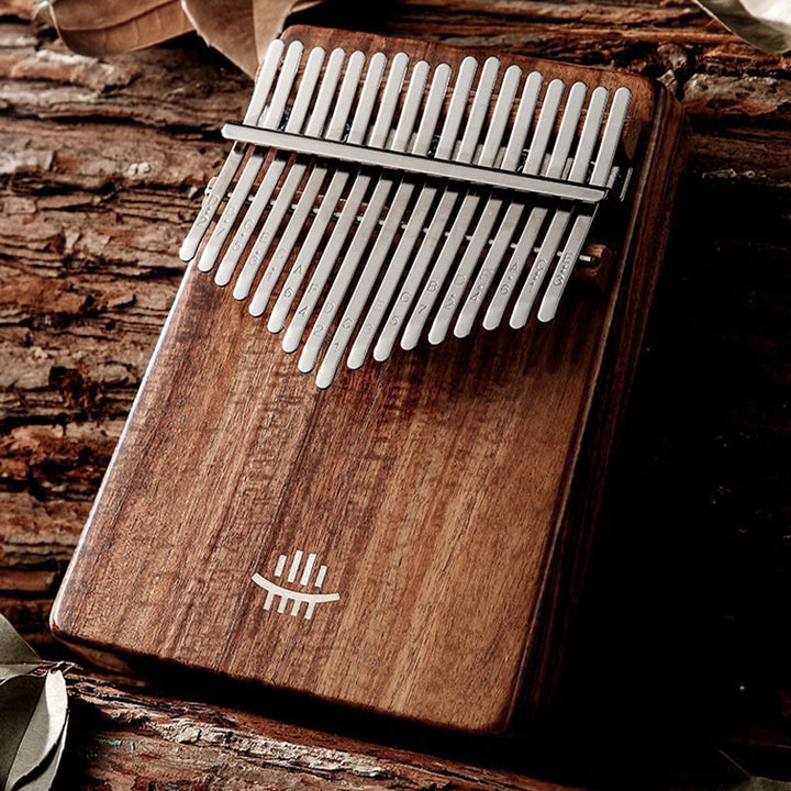 Buddha Stones 21 Klawiszy Kalimba Pianino Kciukowe Orzech Przenośne Pianino Palcowe