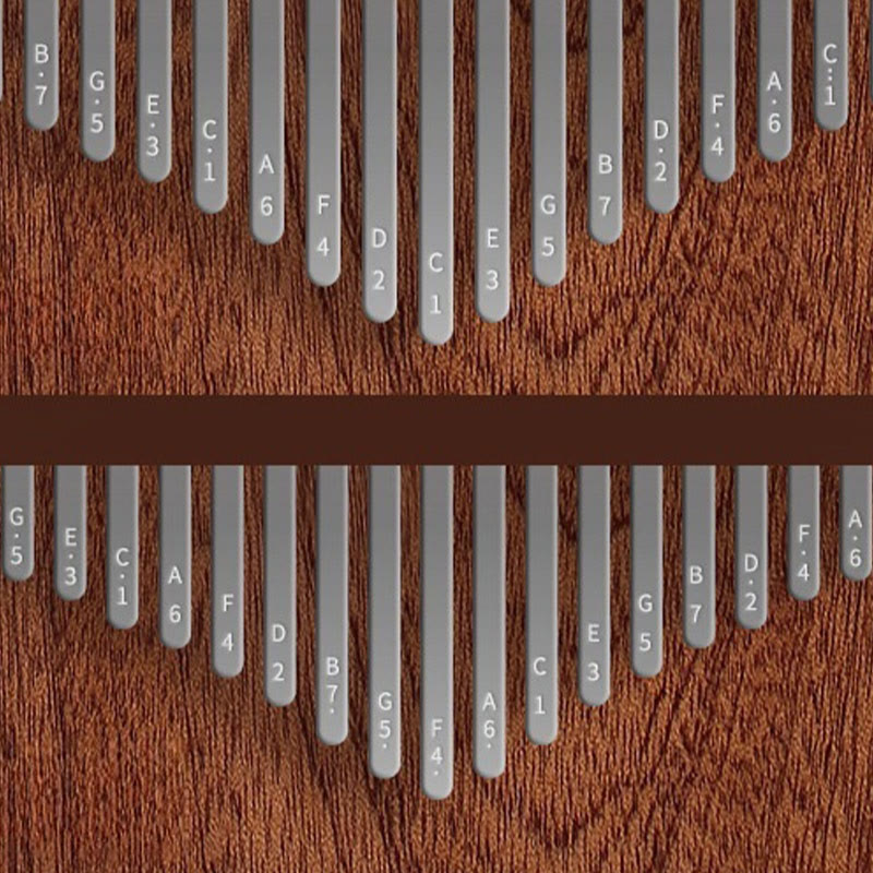 Buddha Stones 21 klawiszy Kalimba Thumb Piano żółte drewno sandałowe przenośne pianino na palce