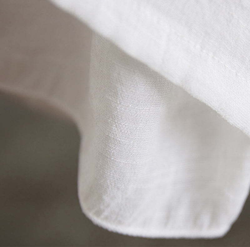 Buddha Stones 2 szt. beżowe chińskie żaby-guziki projekt koszula z długim rękawem spodnie medytacja zen tai chi bawełna len odzież damska zestaw - image 13