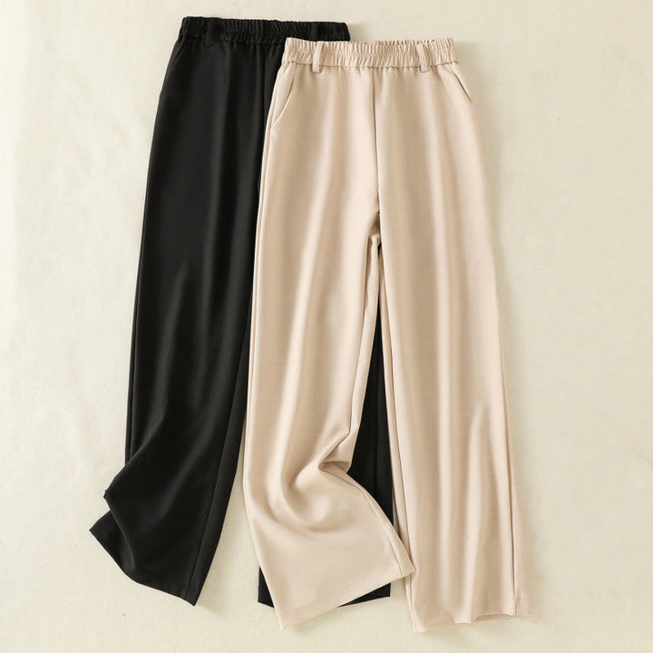 Buddha Stones Vintage Elastyczny Pas Projekt Ściągacz Damskie Spodnie Bawełniane Z Kieszeniami - image 16