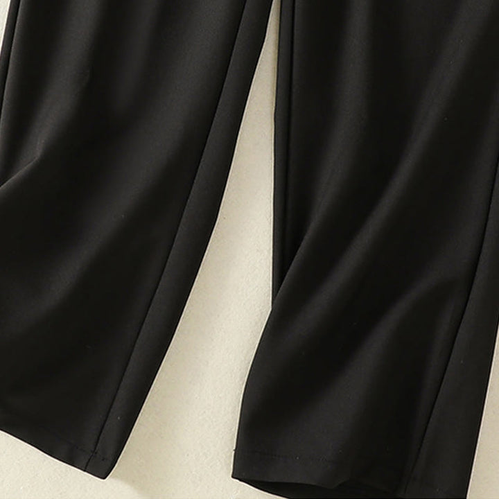 Buddha Stones Vintage Elastyczny Pas Projekt Ściągacz Damskie Spodnie Bawełniane Z Kieszeniami - image 13