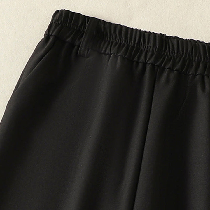 Buddha Stones Vintage Elastyczny Pas Projekt Ściągacz Damskie Spodnie Bawełniane Z Kieszeniami - image 11