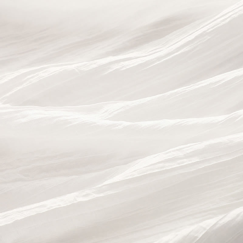 Sukienka midi z krótkim rękawem z bawełny i lnu z motywem Buddha Stones, letnia, swobodna, prosta, haftowana, dwuwarstwowa - image 27