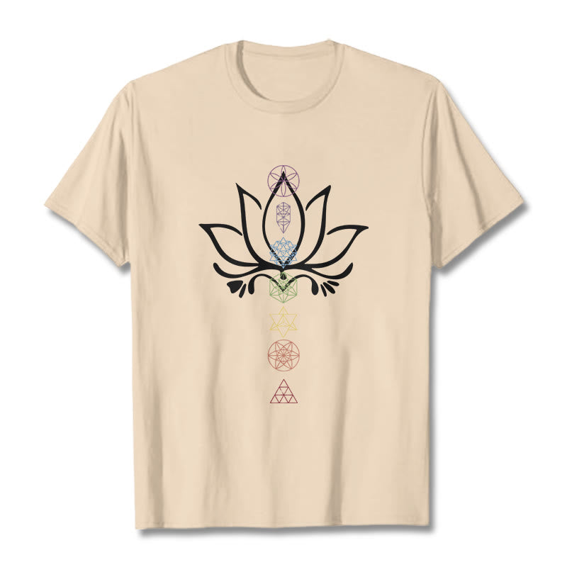 Koszulka z nadrukiem Buddha Stones Lotus Sacred Geometry - For - 2XL - image 8