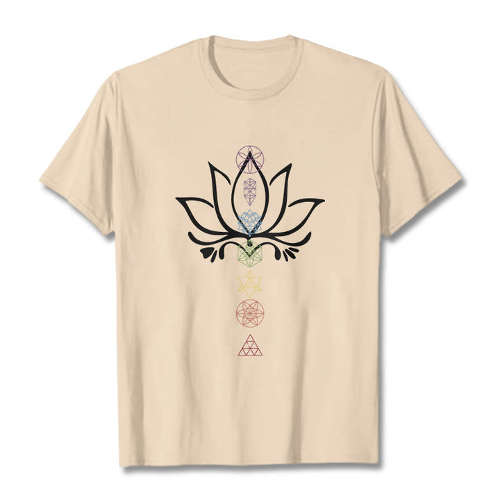 Koszulka z nadrukiem Buddha Stones Lotus Sacred Geometry - For - 2XL - image 8