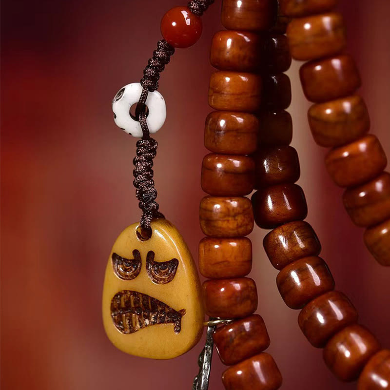 Buddha Stones Tybet 108 Koraliki Koraliki z kości Dzi Koraliki Siła Mala
