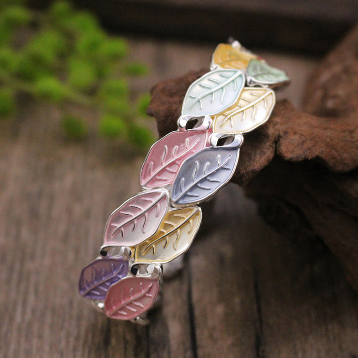 Kolorowe Buddha Stones Kamienie Stop Szczęście Elastyczna Bransoletka Bangle