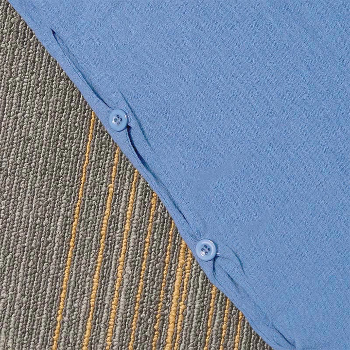 Buddha Stones Casual Pure Color Hollow Guziki Mankiety Spodnie Damskie Bawełniane Lniane Z Kieszeniami - image 42