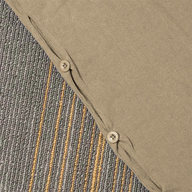 Buddha Stones Casual Pure Color Hollow Guziki Mankiety Spodnie Damskie Bawełniane Lniane Z Kieszeniami - image 5