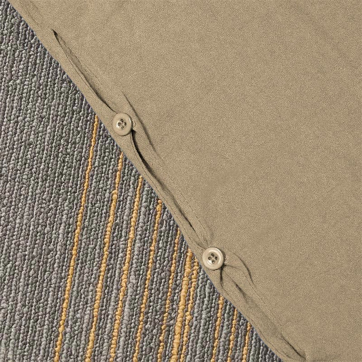 Buddha Stones Casual Pure Color Hollow Guziki Mankiety Spodnie Damskie Bawełniane Lniane Z Kieszeniami - image 5